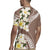 Aloha Hawaii Festive Rugby Jersey Frangipani Lace Classic - Beige
