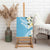 Aloha Hawaii Festive Canvas Wall Art Frangipani Lace Classic - Turquoise
