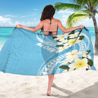 Aloha Hawaii Festive Sarong Frangipani Lace Classic - Turquoise