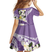 Aloha Hawaii Festive Family Matching Tank Maxi Dress and Hawaiian Shirt Frangipani Lace Classic - Lavender LT7 - Polynesian Pride