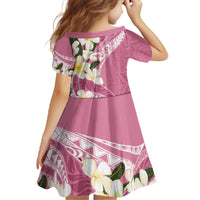 Aloha Hawaii Festive Family Matching Off The Shoulder Long Sleeve Dress and Hawaiian Shirt Frangipani Lace Classic - Rosy LT7 - Polynesian Pride