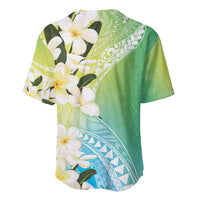 Aloha Hawaii Festive Baseball Jersey Frangipani Lace Classic - Summer Vibes LT7 - Polynesian Pride