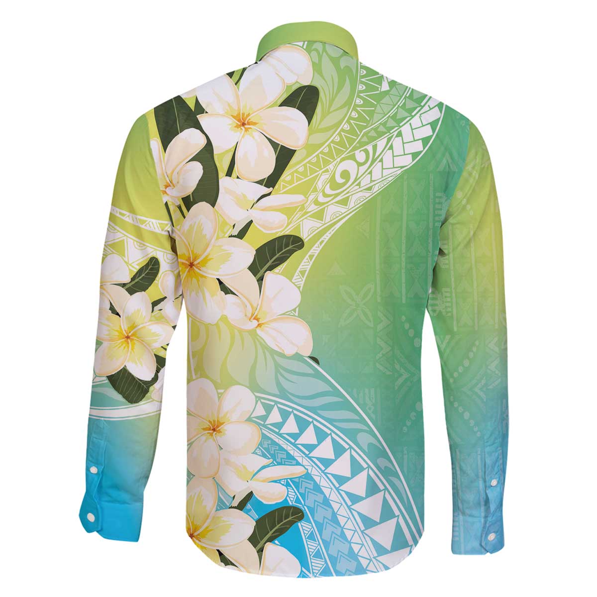 Aloha Hawaii Festive Family Matching Puletasi and Hawaiian Shirt Frangipani Lace Classic - Summer Vibes