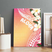 Aloha Hawaii Festive Canvas Wall Art Frangipani Lace Classic - Spring Vibes