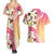 Aloha Hawaii Festive Couples Matching Summer Maxi Dress and Hawaiian Shirt Frangipani Lace Classic - Spring Vibes
