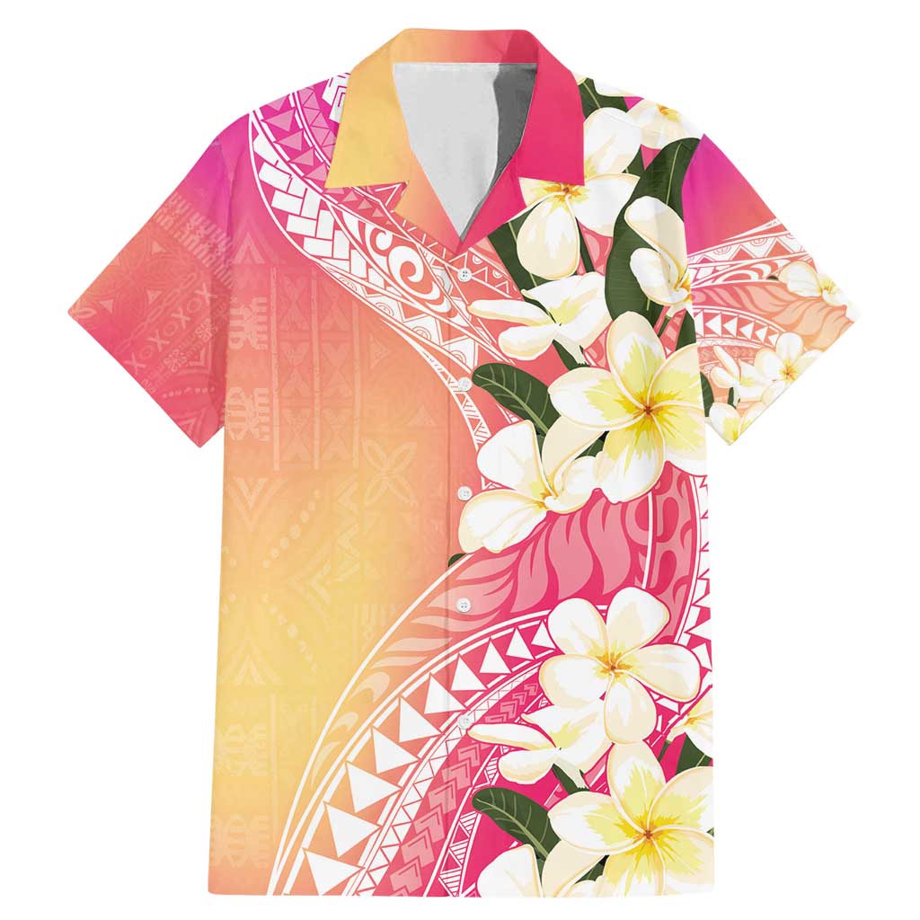 Aloha Hawaii Festive Family Matching Mermaid Dress and Hawaiian Shirt Frangipani Lace Classic - Spring Vibes