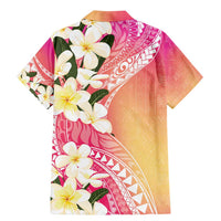 Aloha Hawaii Festive Family Matching Mermaid Dress and Hawaiian Shirt Frangipani Lace Classic - Spring Vibes