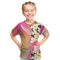 Aloha Hawaii Festive Kid T Shirt Frangipani Lace Classic - Spring Vibes