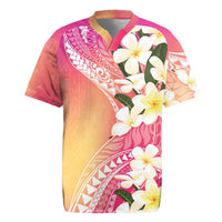 Aloha Hawaii Festive Rugby Jersey Frangipani Lace Classic - Spring Vibes