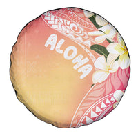 Aloha Hawaii Festive Spare Tire Cover Frangipani Lace Classic - Spring Vibes