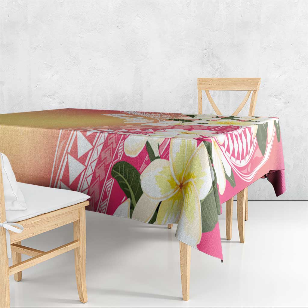 Aloha Hawaii Festive Tablecloth Frangipani Lace Classic - Spring Vibes