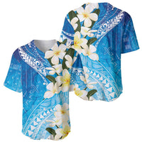Aloha Hawaii Festive Baseball Jersey Frangipani Lace Classic - Oceanic LT7 - Polynesian Pride