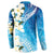 Aloha Hawaii Festive Button Sweatshirt Frangipani Lace Classic - Oceanic