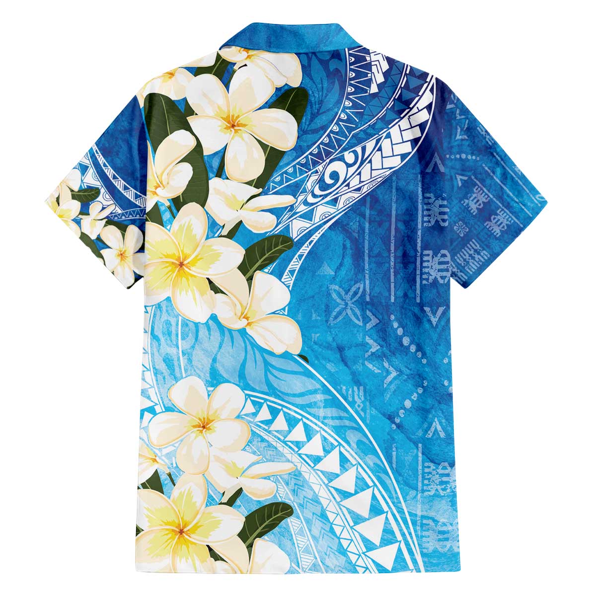 Aloha Hawaii Festive Family Matching Off The Shoulder Long Sleeve Dress and Hawaiian Shirt Frangipani Lace Classic - Oceanic LT7 - Polynesian Pride