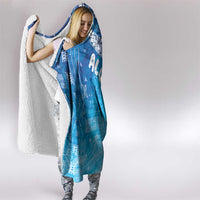Aloha Hawaii Festive Hooded Blanket Frangipani Lace Classic - Oceanic LT7 - Polynesian Pride