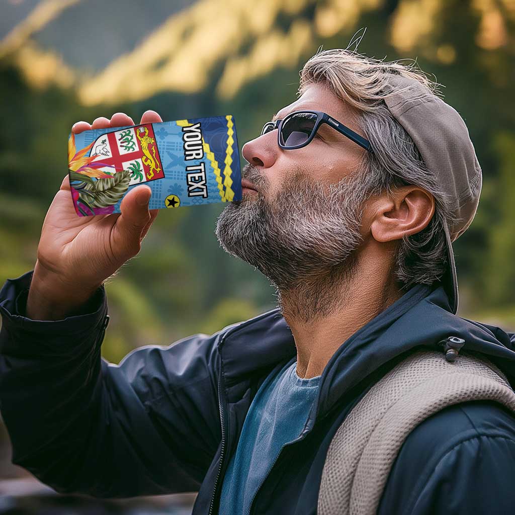 Personalized Malampa Fiji Day Together We Grow 4 in 1 Can Cooler Tumbler Special Tapa Mix - Polynesian Pride