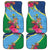 Personalized Malampa Fiji Day Together We Grow Car Mats Special Tapa Mix - Polynesian Pride