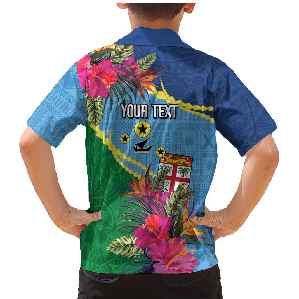 Personalized Malampa Fiji Day Together We Grow Family Matching Mermaid Dress and Hawaiian Shirt Special Tapa Mix - Polynesian Pride