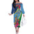 Personalized Malampa Fiji Day Together We Grow Family Matching Off The Shoulder Long Sleeve Dress and Hawaiian Shirt Special Tapa Mix - Polynesian Pride