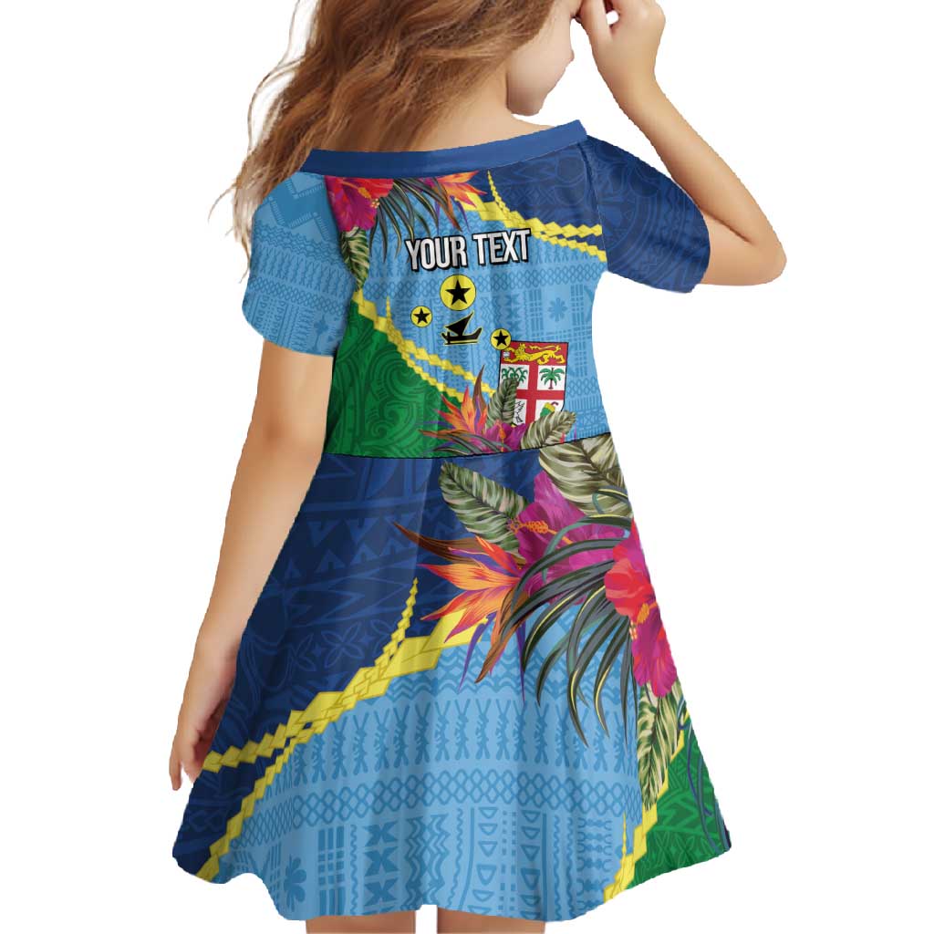 Personalized Malampa Fiji Day Together We Grow Family Matching Short Sleeve Bodycon Dress and Hawaiian Shirt Special Tapa Mix - Polynesian Pride