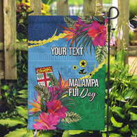 Personalized Malampa Fiji Day Together We Grow Garden Flag Special Tapa Mix - Polynesian Pride
