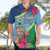 Personalized Malampa Fiji Day Together We Grow Hawaiian Shirt Special Tapa Mix - Polynesian Pride