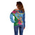 Personalized Malampa Fiji Day Together We Grow Off Shoulder Sweater Special Tapa Mix - Polynesian Pride