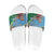 Personalized Malampa Fiji Day Together We Grow Slide Sandals Special Tapa Mix - Polynesian Pride
