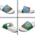 Personalized Malampa Fiji Day Together We Grow Slide Sandals Special Tapa Mix - Polynesian Pride