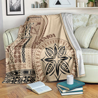 Samoa Siapo Motif Blanket Classic Style LT7 - Polynesian Pride
