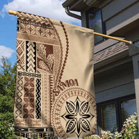 Samoa Siapo Motif Garden Flag Classic Style LT7 - Polynesian Pride