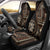 Samoa Siapo Motif Car Seat Cover Classic Style - Black Ver LT7 - Polynesian Pride