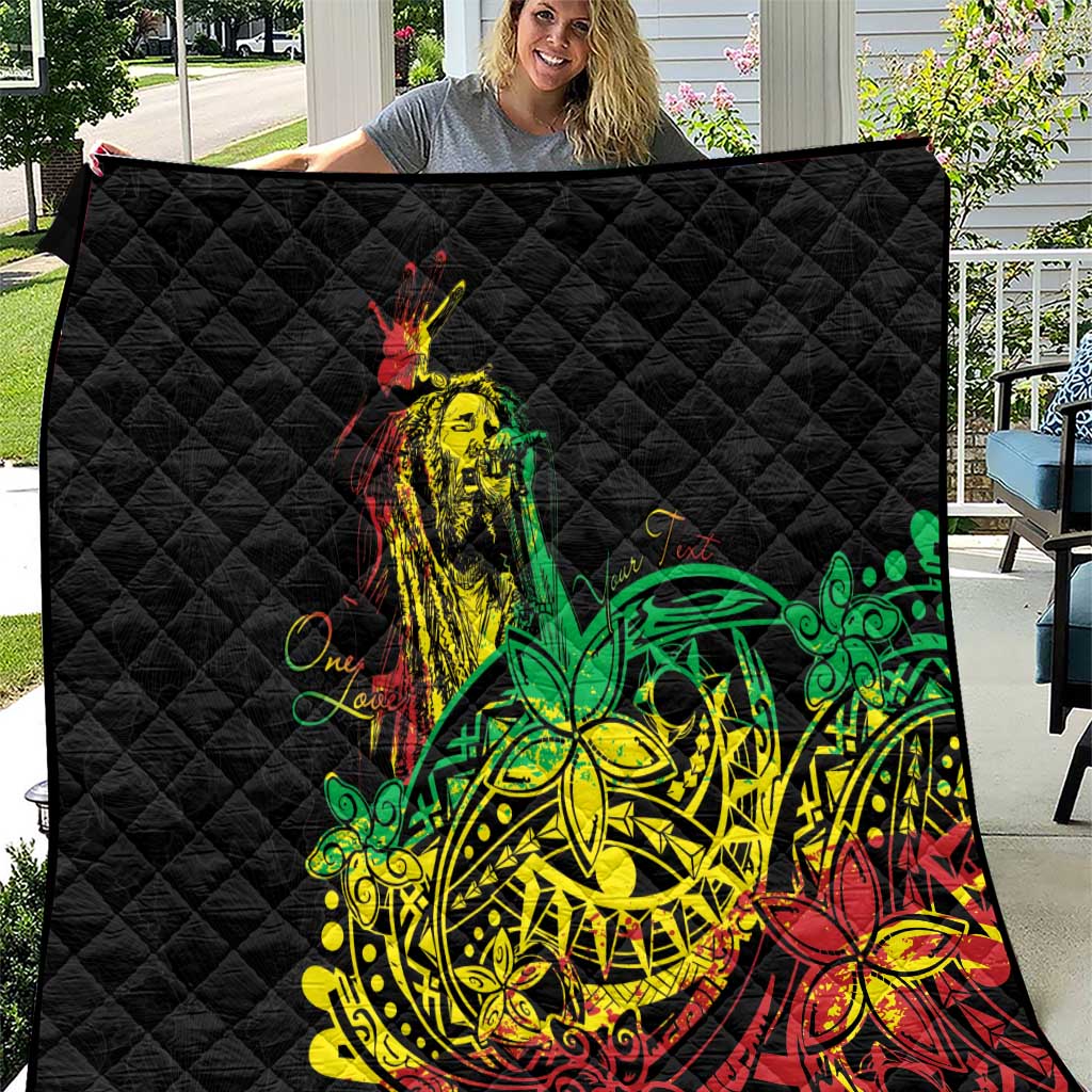 Personalised Reggae Jawaiian Festive Quilt Mix Polynesian LT7 Reggae - Polynesian Pride