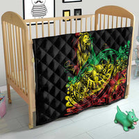 Personalised Reggae Jawaiian Festive Quilt Mix Polynesian