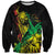 Personalised Reggae Jawaiian Festive Sweatshirt Mix Polynesian