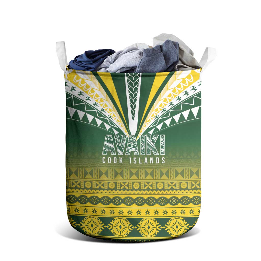 Cook Islands Rugby Laundry Basket Kuki Avaiki - Polynesian Pride