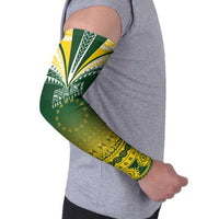 Cook Islands Rugby Custom Arm Sleeves Kuki Avaiki - Polynesian Pride