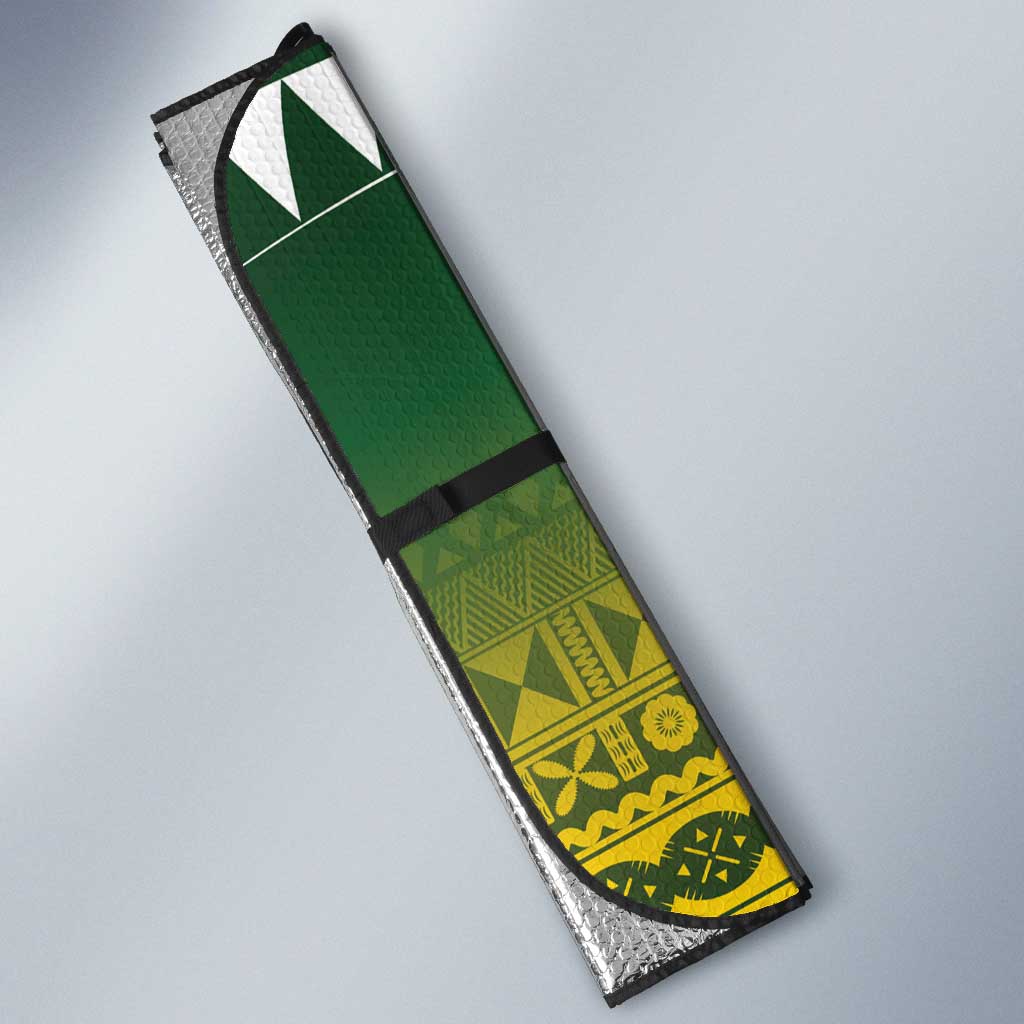 Cook Islands Rugby Auto Sun Shade Kuki Avaiki - Polynesian Pride