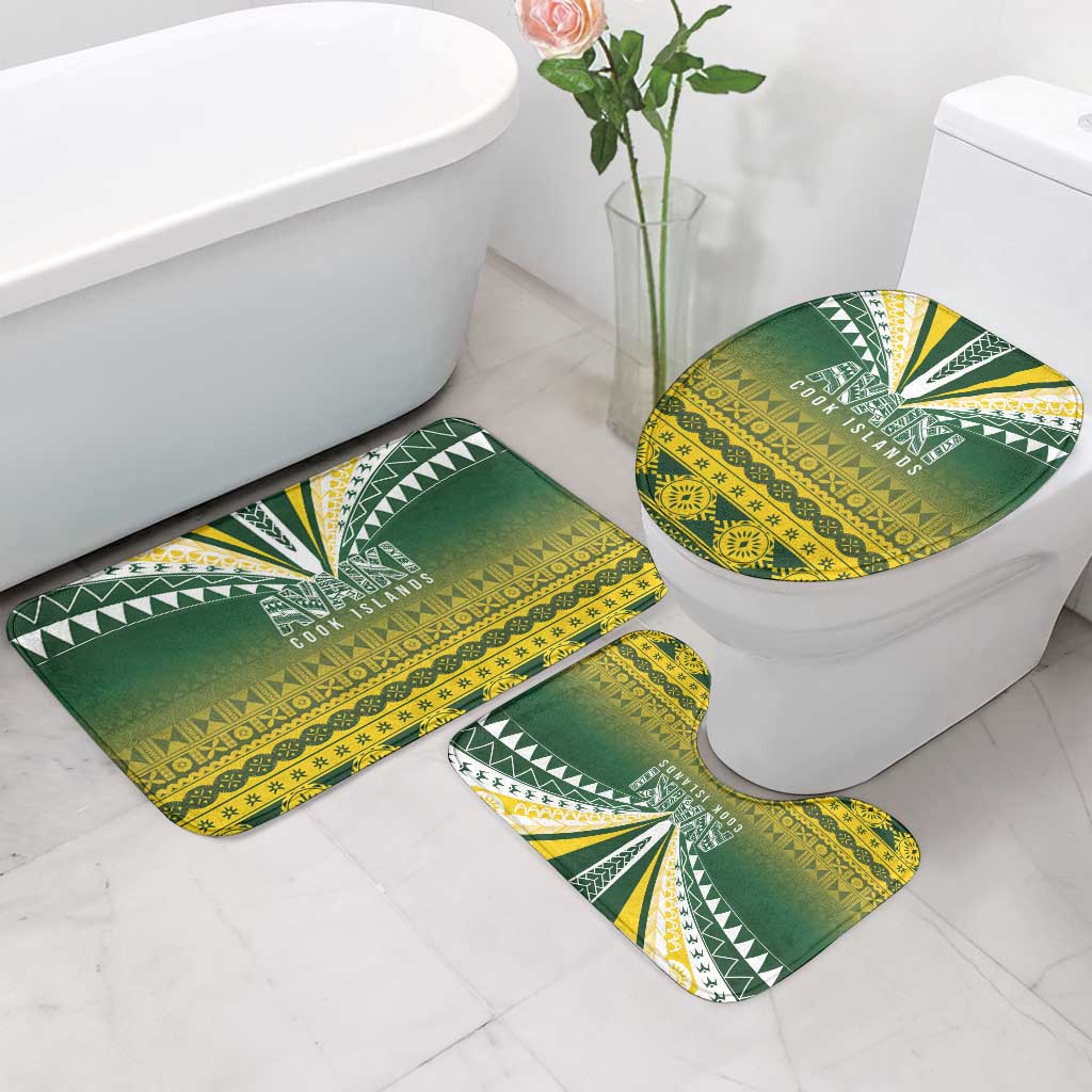 Cook Islands Rugby Bathroom Set Kuki Avaiki - Polynesian Pride