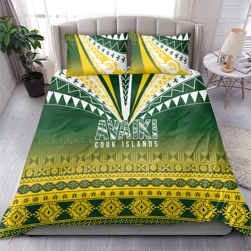 Cook Islands Rugby Bedding Set Kuki Avaiki - Polynesian Pride