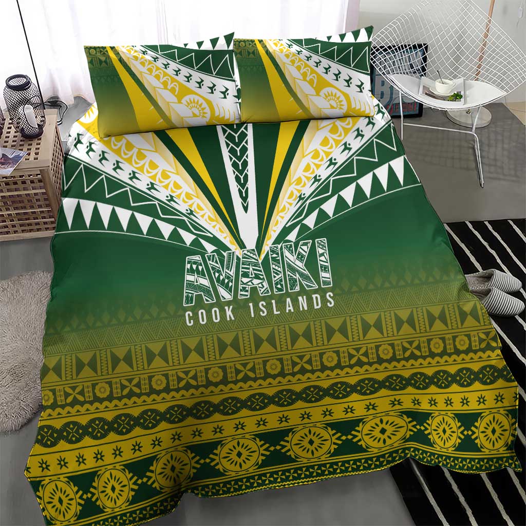Cook Islands Rugby Bedding Set Kuki Avaiki - Polynesian Pride