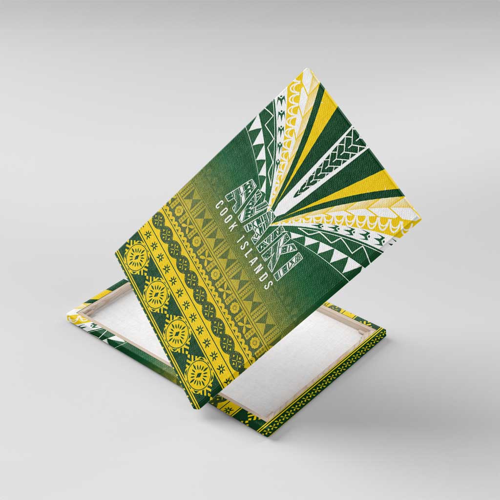 Cook Islands Rugby Canvas Wall Art Kuki Avaiki - Polynesian Pride