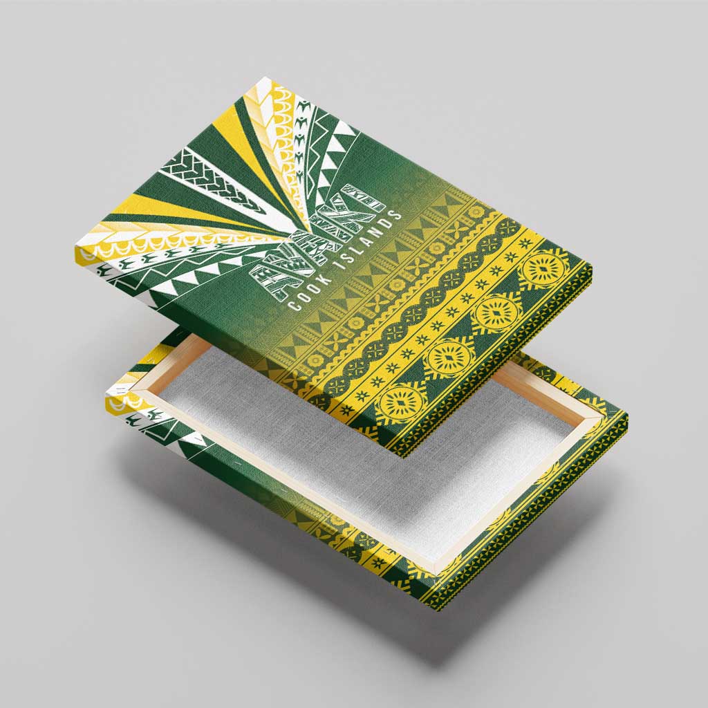 Cook Islands Rugby Canvas Wall Art Kuki Avaiki - Polynesian Pride