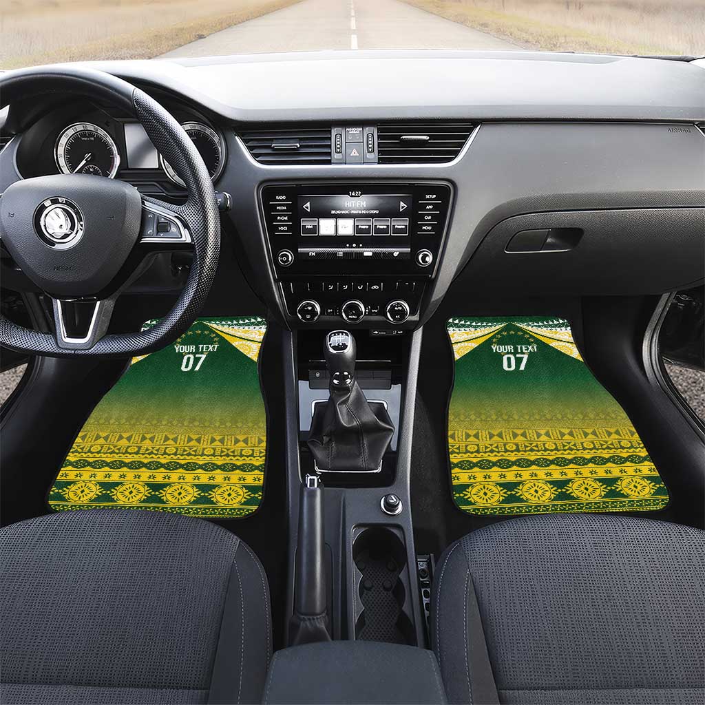 Cook Islands Rugby Custom Car Mats Kuki Avaiki - Polynesian Pride