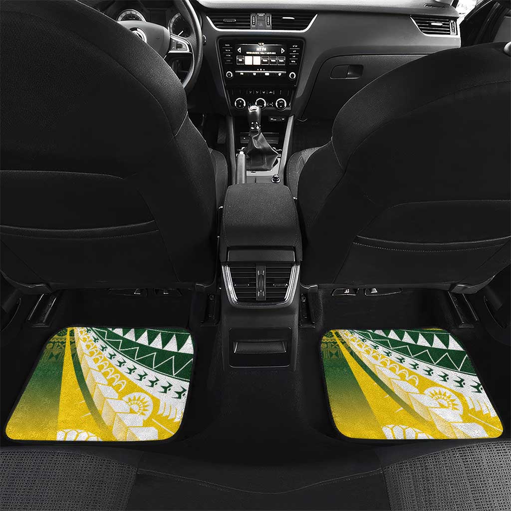 Cook Islands Rugby Custom Car Mats Kuki Avaiki - Polynesian Pride