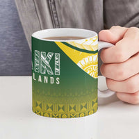 Cook Islands Rugby Ceramic Mug Kuki Avaiki - Polynesian Pride