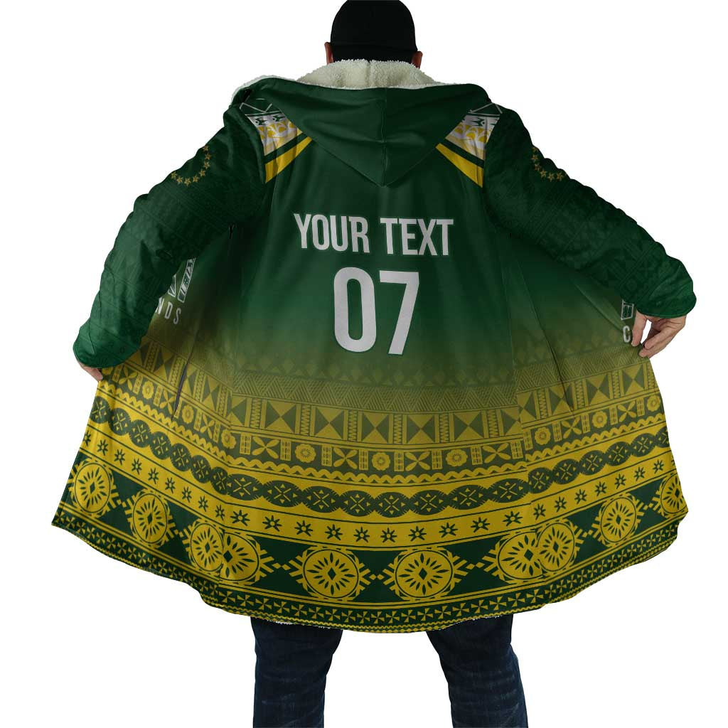 Cook Islands Rugby Custom Cloak Kuki Avaiki - Polynesian Pride