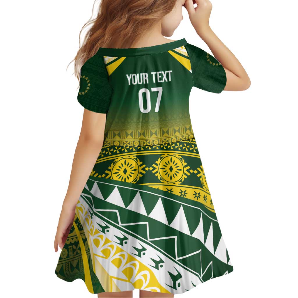 Cook Islands Rugby Custom Family Matching Long Sleeve Bodycon Dress and Hawaiian Shirt Kuki Avaiki - Polynesian Pride