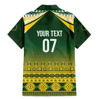 Cook Islands Rugby Custom Family Matching Mermaid Dress and Hawaiian Shirt Kuki Avaiki - Polynesian Pride