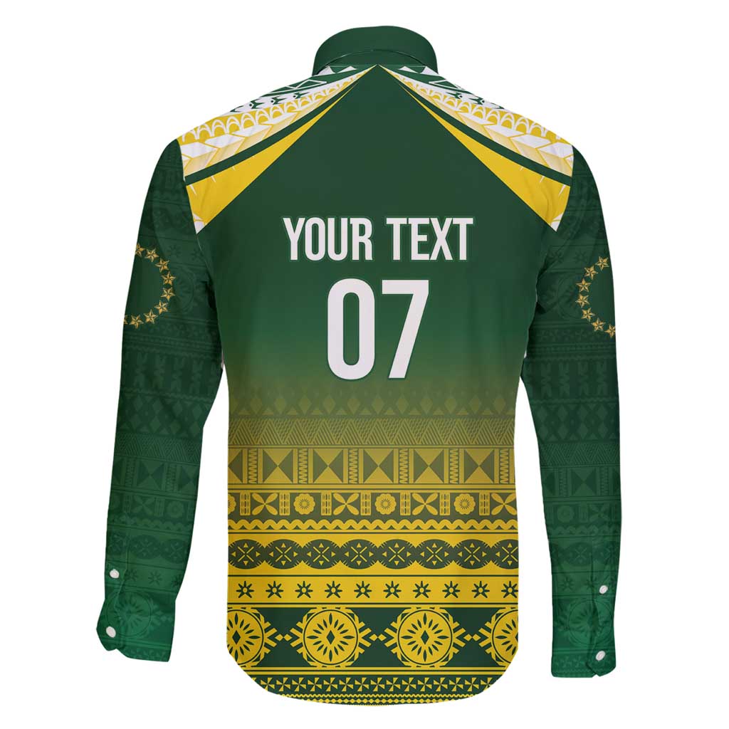 Cook Islands Rugby Custom Family Matching Puletasi and Hawaiian Shirt Kuki Avaiki - Polynesian Pride
